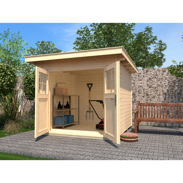 Gartenhaus 179 Gr.3, natur, 28mm, DT