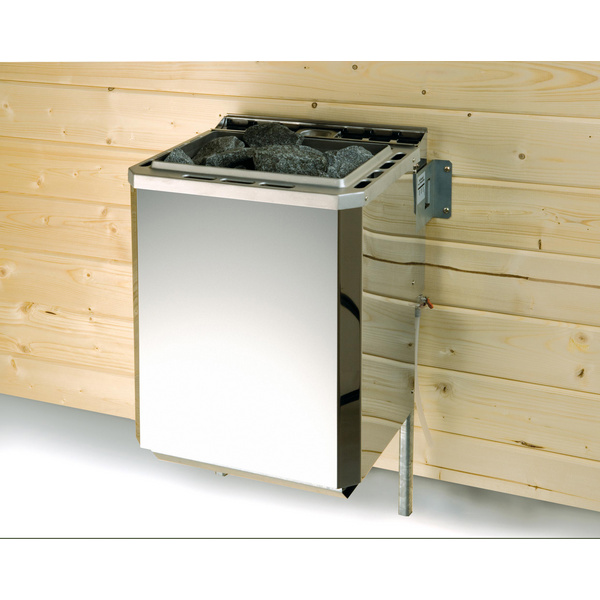 Massivholzsauna VALIDA Eck 1 GTF, Bio S 7, 5