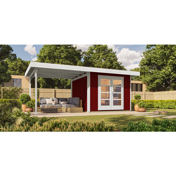 Komfort Designhaus 126 Plus B Gr.2 schwedenrot