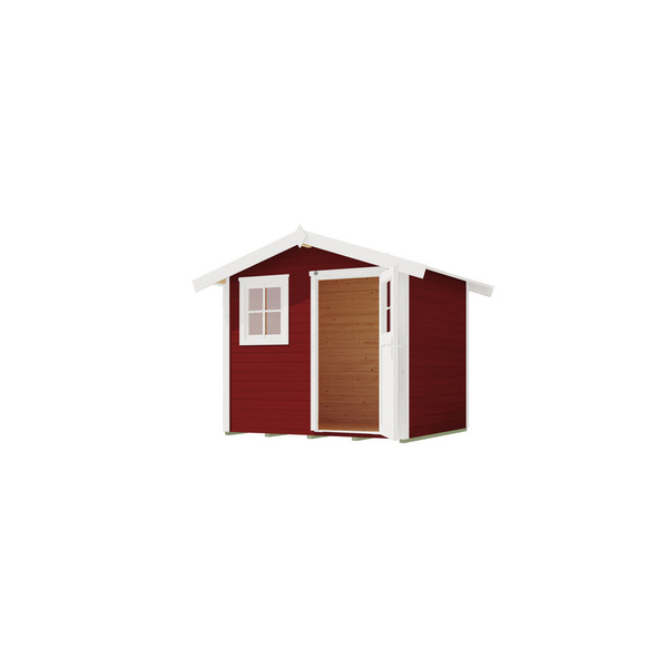Gartenhaus 123 Gr.1, schwedenrot