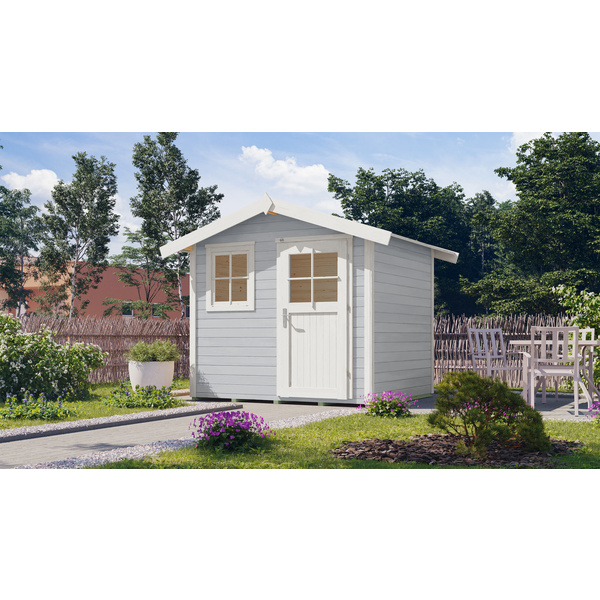 Gartenhaus 123 Gr.1, grau