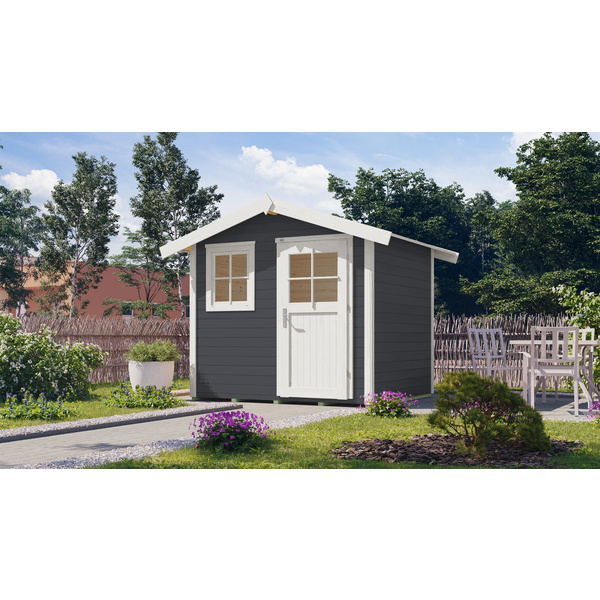 Gartenhaus 123 Gr.1, anthrazit