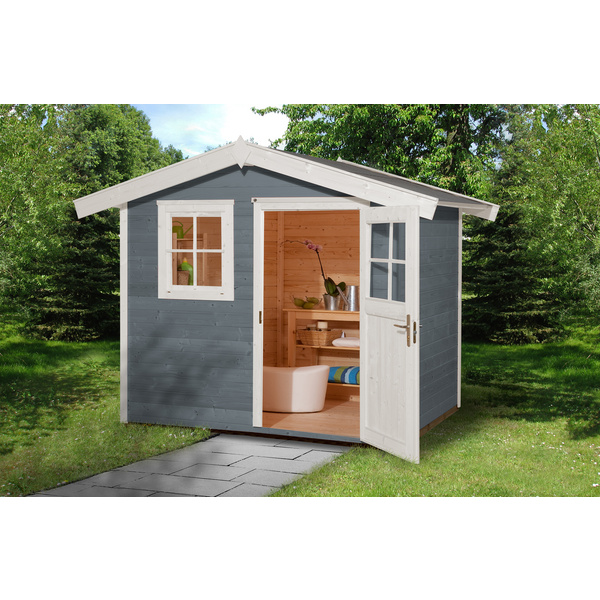 Gartenhaus 123 Gr.2, grau