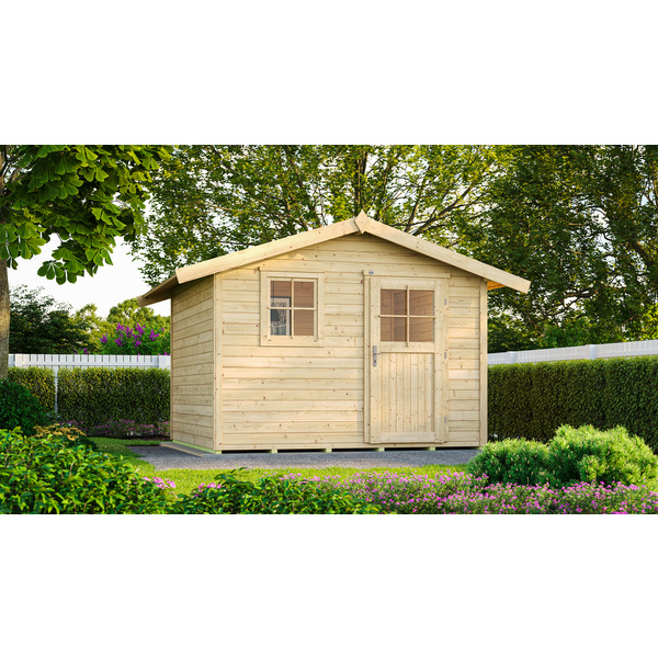 Gartenhaus 123 Gr.3, natur