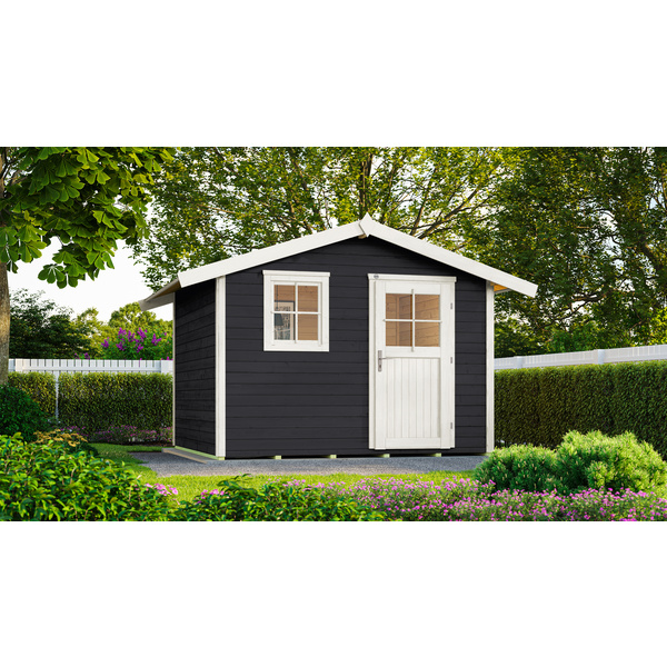 Gartenhaus 123 Gr.3 anthrazit