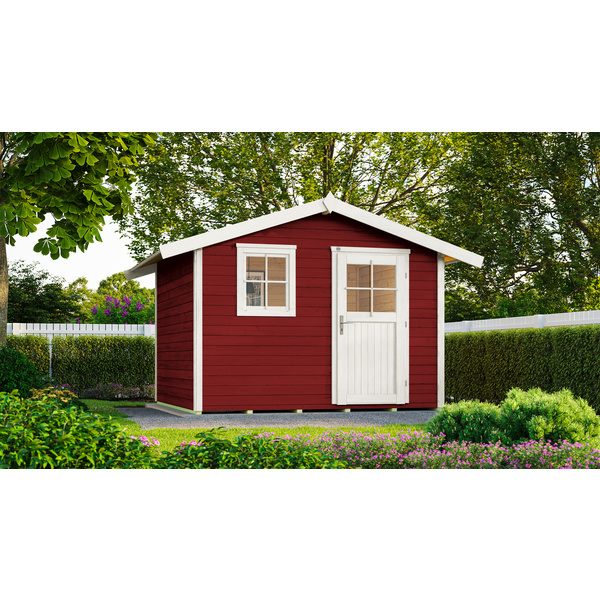 Gartenhaus 123 Gr.4 schwedenrot