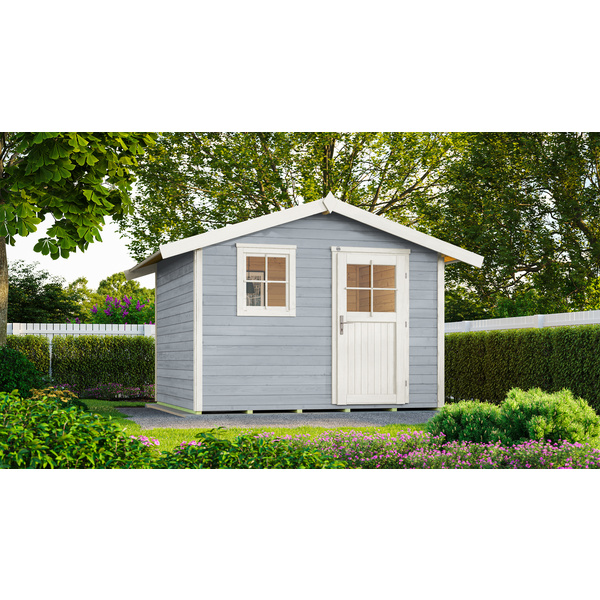 Gartenhaus 123 Gr.4 grau