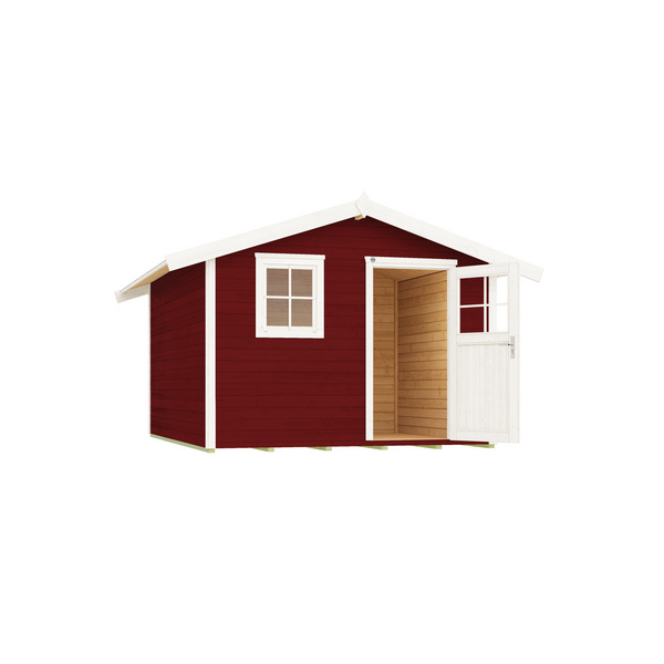 Gartenhaus 123 Gr.5, schwedenrot