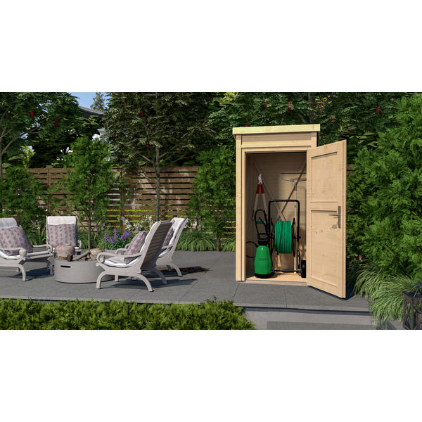 Gartenhaus 367, natur, 21mm