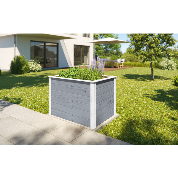 Element-Hochbeet Modular, 21mm, grau, 98x69cm