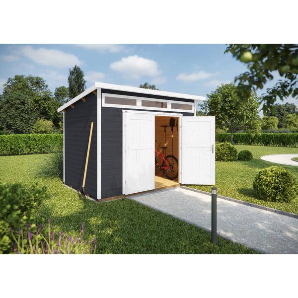 Gartenhaus 264 Gr. 4, 21mm, anthr., DT/OL