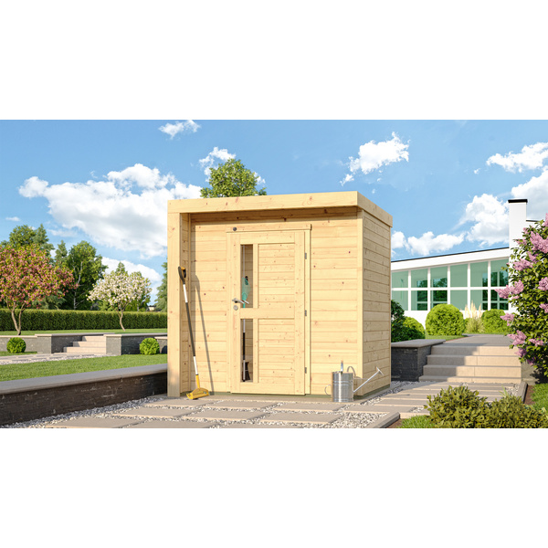 Designhaus 262 C, neue Design-Einzeltür, Naturbelassen
