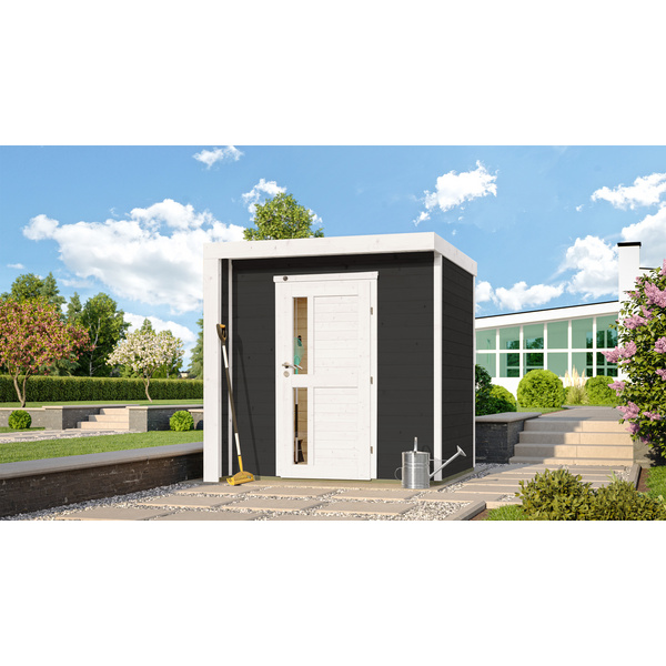 Designhaus 262 C, neue Design-Einzeltür, Anthrazit