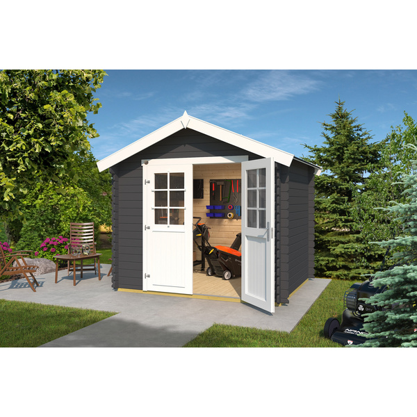 Gartenhaus 209 Gr.1.5, graphitgrau