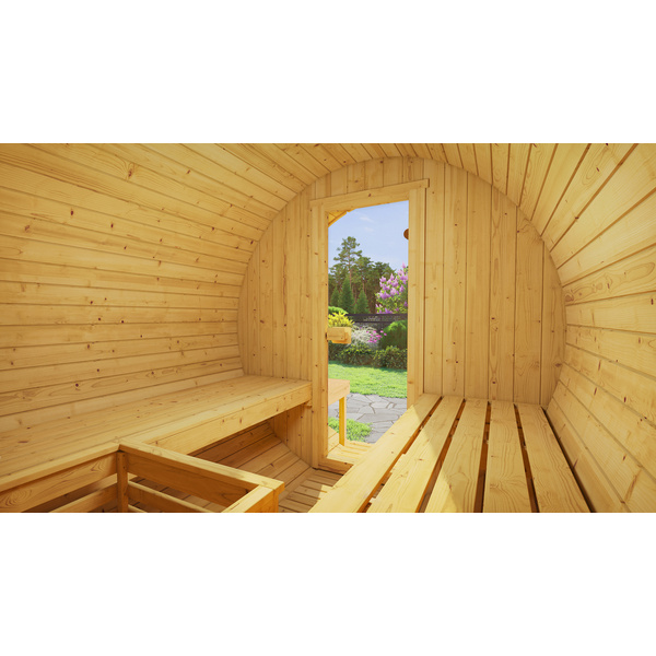Fasssauna FS 198 ohne Ofen