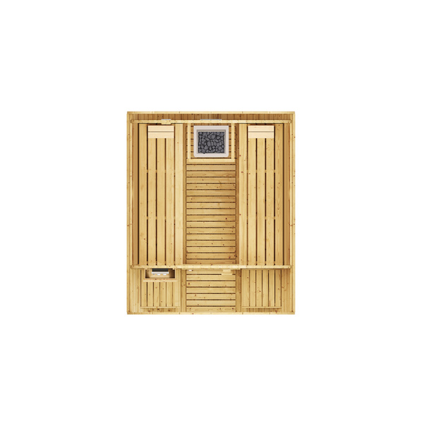 Fasssauna FS 198, BioS-Ofen 9 kW