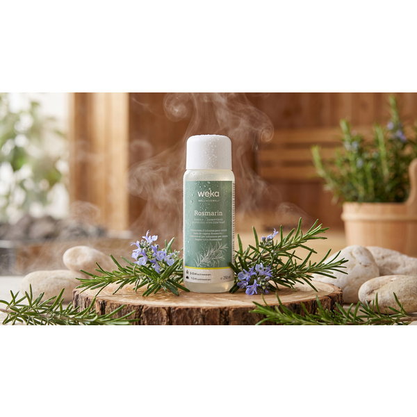 Sauna und Dampfduftbad Rosmarin