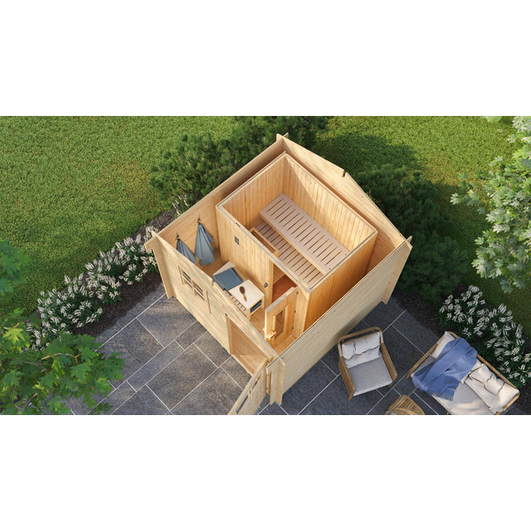 Saunahaus Mikkeli Kompakt 9, 0KW