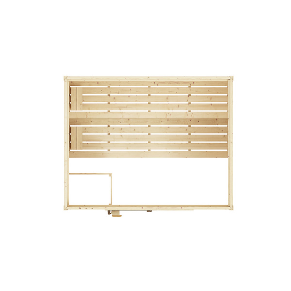 Massivholzsauna VALIDA 4 GT, BioS 7, 5