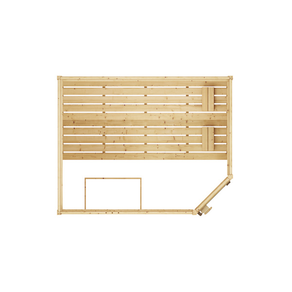 Massivholzsauna VALIDA Eck 3 GT BioS 9, 0