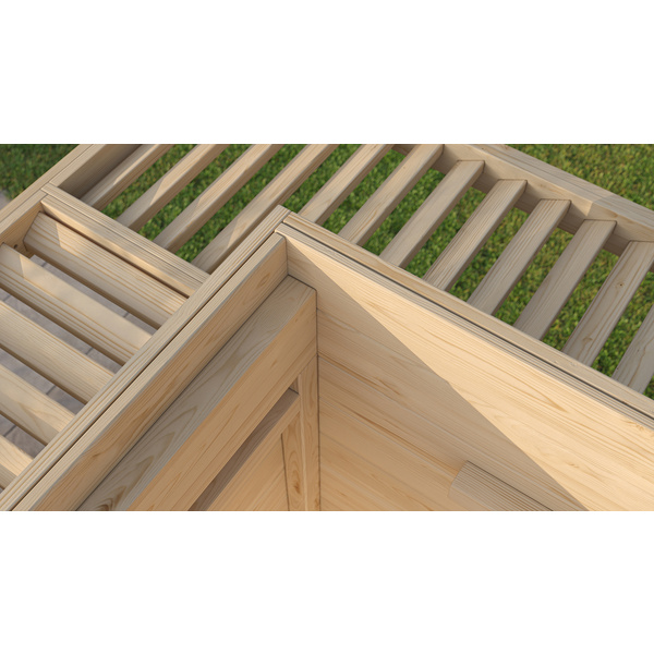 Pure Garden MHH 19mm, 235x235, 1, 5DT, nat.
