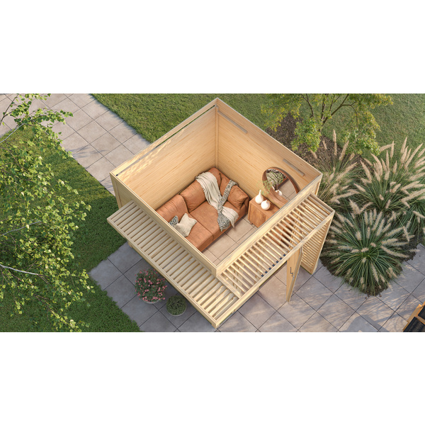 Pure Garden MHH 19mm, 235x235, 1, 5DT, nat.