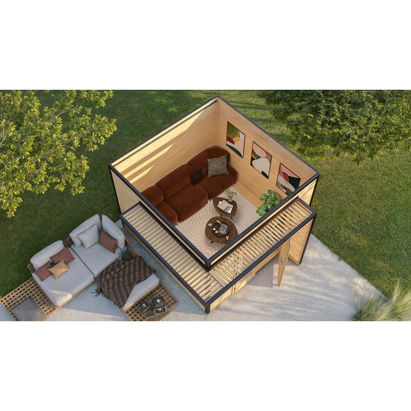 Pure Garden MHH 28mm, 300x300, 1/3DT, nat.