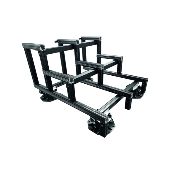 VARIO - Systemtreppe, 3-stufig, Dielen