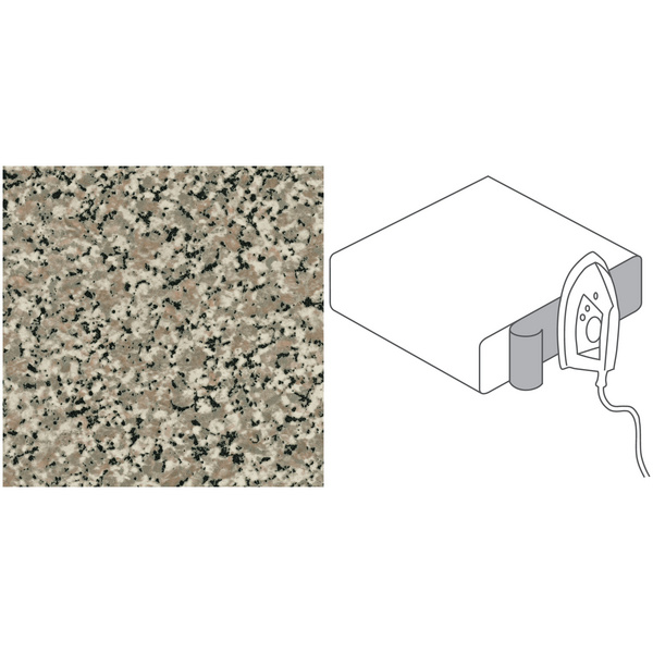Flex Kante GT217 C granit graubeige, Länge 650 mm