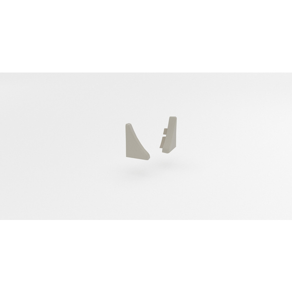 Formteil Plus Abschlusskappe links VE 100 cloud