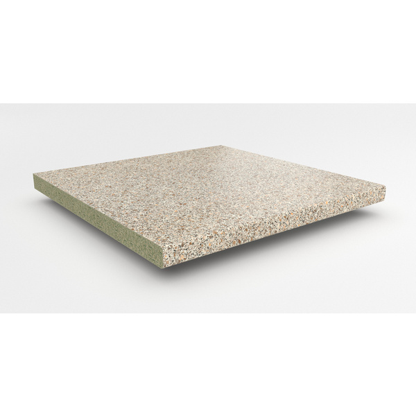 Küchenarbeitsplatte AF 40/133 Hydro beids. gerundet MK432 C mosaik carmin