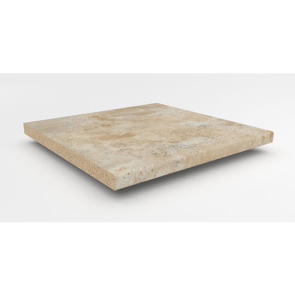 Küchenarbeitsplatte AF 40/133 beids. gerundet JK372 CE jurakalk beige