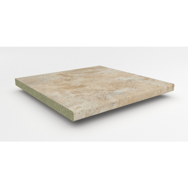 Küchenarbeitsplatte AF 40/133 Hydro beids. gerundet JK372 CE jurakalk beige