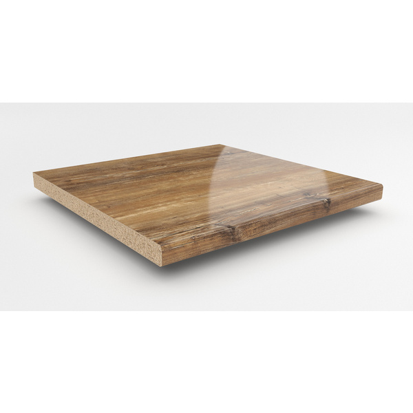 Küchenarbeitsplatte AF 40/133 beids. gerundet KBV932 SI atacama kirschbaum