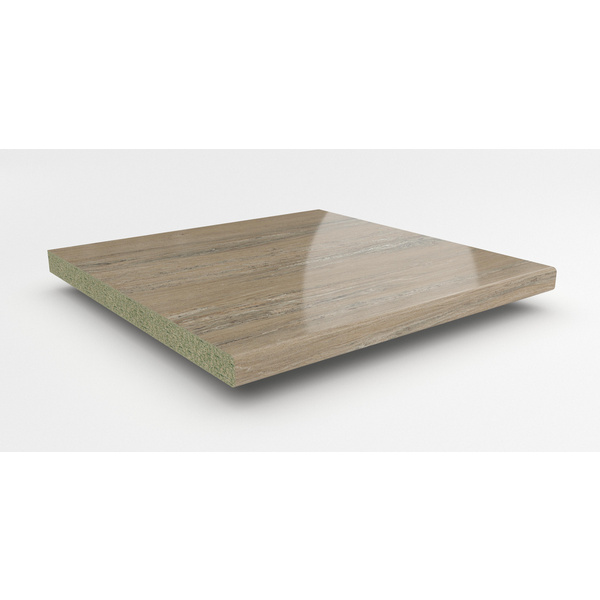 Küchenarbeitsplatte AF 40/133 Hydro beids. gerundet M372 SI marmor medusa beige