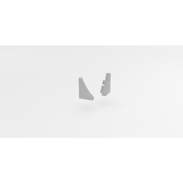 Formteil Plus Abschlusskappe rechts VE 100 pebble