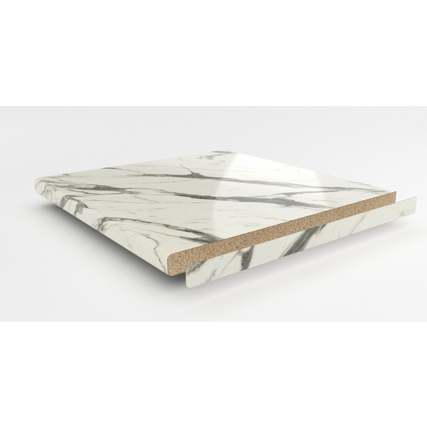 Kante MAA210 SI marmor arabesque, Länge 650 mm