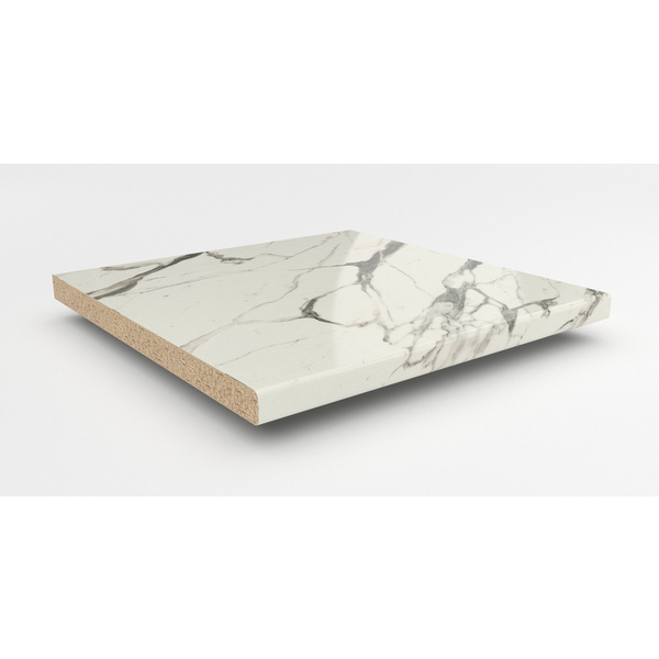 Küchenarbeitsplatte AF 40/133 eins. gerundet 5200x900mm MAA210 Si marmor arabesque