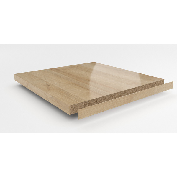 PP-Kanten 43mm EIL320 SI lago eiche hell