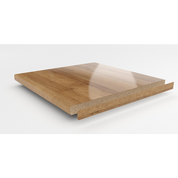 Kante EIL730 SI lago eiche dunkel, Länge 650 mm