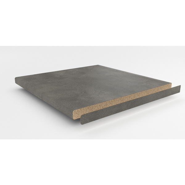 Kante FC440 PAT fine ceramic grey, Länge 650 mm