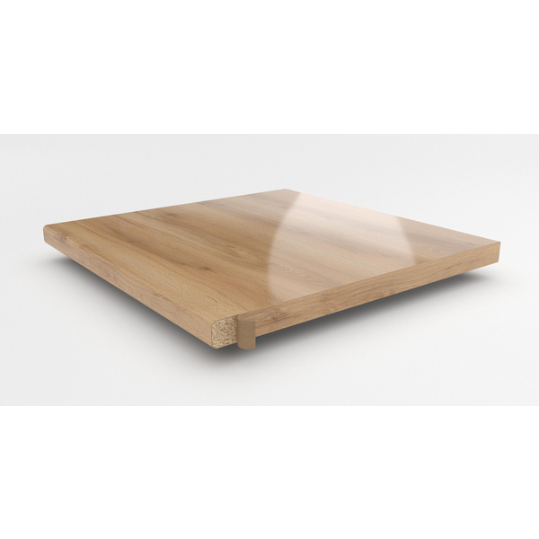 Flex Kante BU370 SI semper buche, Länge 650 mm