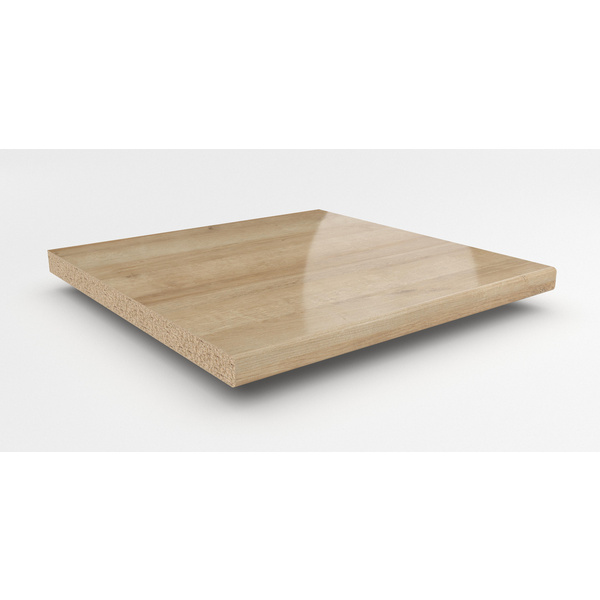 Küchenarbeitsplatte AF 30/133 einseitig gerundet EIL320 SI lago eiche hell