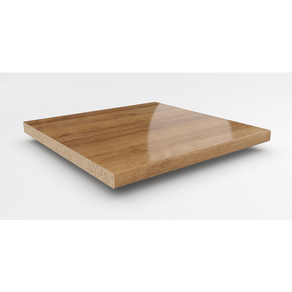 Küchenarbeitsplatte AF 30/133 einseitig gerundet EIL730 SI lago eiche dunkel