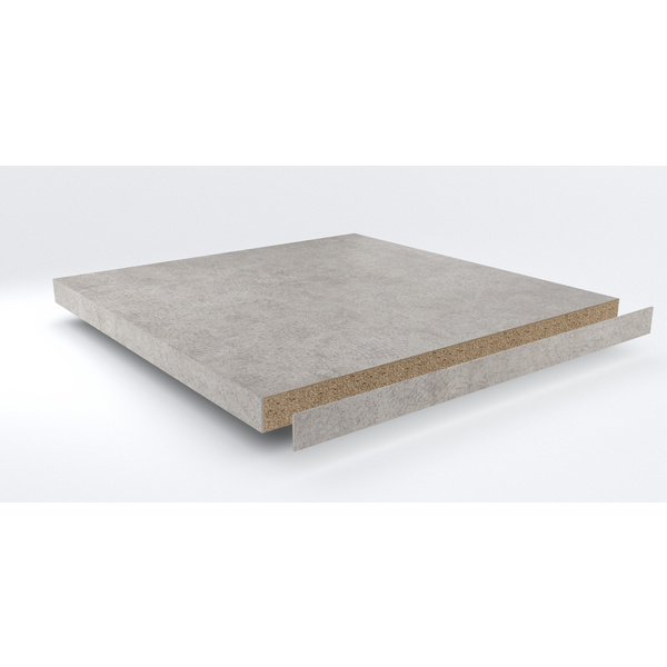 PP-Kanten 150000x43mm BNH447 Si patina beton