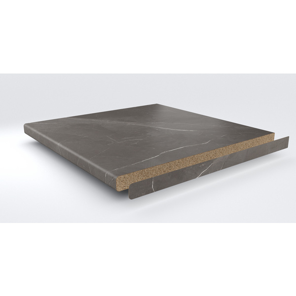 Schichtstoff Kante 4100mm MA424 Si marmor como