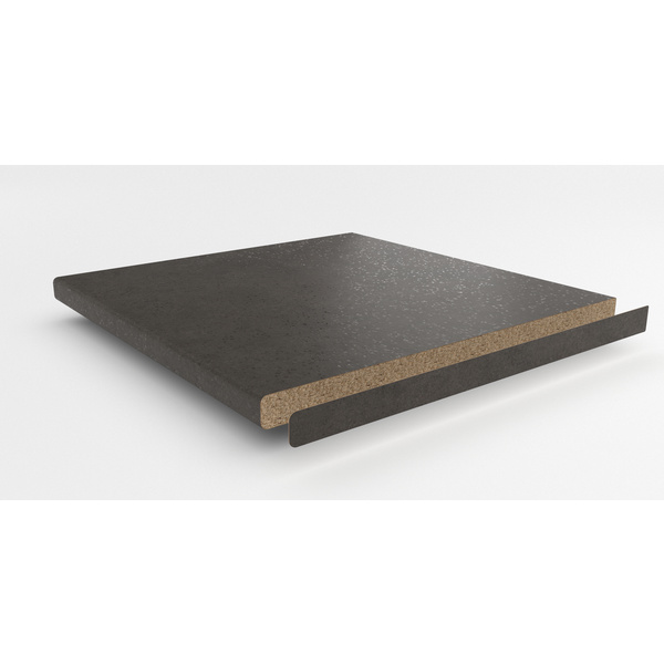 Schichtstoff Kante 4100mm AP3329 MIKA porphyr schwarz