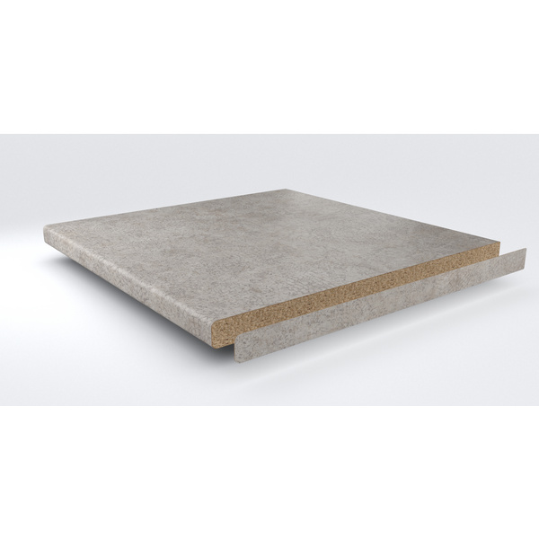 Schichtstoff Kante 650mm BNH447 Si patina beton