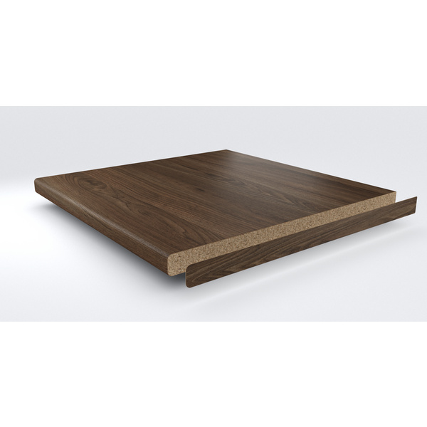 Schichtstoff Kante 650mm NU731 Sev nussbaum torino