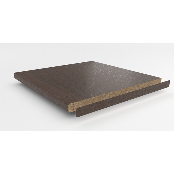 Schichtstoff Kante 650mm AP3430 MIKA tribeca dunkel